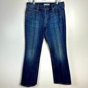 Levis 515 Bootcut Womens Jeans Size 12‎ S/C Dark Wash Mid Rise Stretch Blue